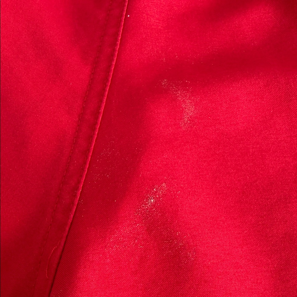 Nike Red Sports Shorts with Black Accents - Picture 10 of 12